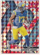 2025 Panini Mosaic Camo Red Mosaic #38 Davante Adams