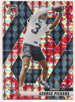 2025 Panini Mosaic Camo Red Mosaic #109 George Pickens