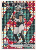 2025 Panini Mosaic Camo Red Mosaic #267 Jalen Hurts