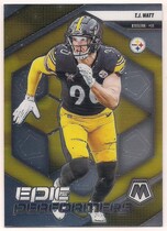 2025 Panini Mosaic Epic Performers #12 T.J. Watt