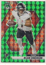2025 Panini Mosaic Green Mosaic #166 Bijan Robinson
