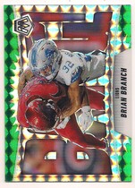 2025 Panini Mosaic Bang Green Mosaic #13 Brian Branch