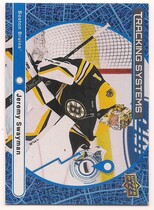 2025 Upper Deck Tracking Systems Speckle #TS-5 Jeremy Swayman