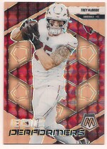 2025 Panini Mosaic Epic Performers Orange Fluorescent Mosaic #10 Trey Mcbride