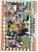 2025 Panini Mosaic Bang Orange Fluorescent Mosaic #12 Patrick Queen