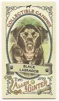 2019 Topps Allen & Ginter Mini Collectible Canines #CC-10 Black Labrador