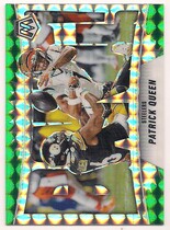 2025 Panini Mosaic Bang Green Mosaic #12 Patrick Queen