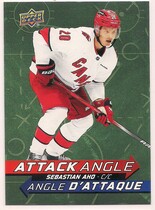 2025 Upper Deck Tim Hortons Attack Angle #AA-9 Sebastian Aho