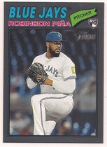 2026 Topps Heritage Dark Gray Bordered #315 Robinson Pina