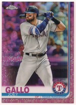 2019 Topps Chrome Pink Refractor #38 Joey Gallo