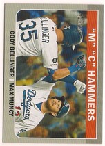2019 Topps Heritage High Number Combo Cards #CC-8 Cody Bellinger|Max Muncy