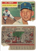 1956 Topps Base Set #317 Al Aber