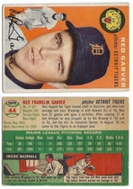 1954 Topps Base Set #44 Ned Garver