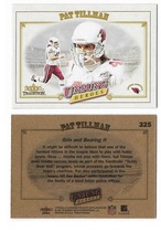 2001 Fleer Tradition #325 Pat Tillman