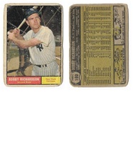 1961 Topps Base Set #180 Bobby Richardson