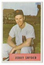 1954 Bowman Base Set #216 Jerry Snyder