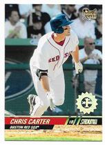 2008 Stadium Club First Day Issue Unnumbered #105 Chris Carter