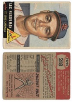 1953 Topps Base Set #218 Les Fusselman