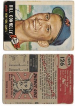 1953 Topps Base Set #126 Bill Connelly