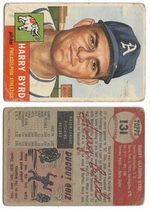 1953 Topps Base Set #131 Harry Byrd