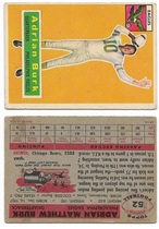 1956 Topps Base Set #52 Adrian Burk