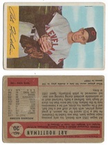 1954 Bowman Base Set #20 Artie Houtteman