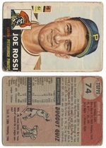 1953 Topps Base Set #74 Joe Rossi