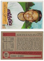 1954 Bowman Base Set #35 Eddie Joost