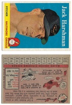 1958 Topps Base Set #217 Jack Harshman
