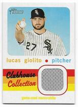 2020 Topps Heritage Clubhouse Collection Relics #CCR-LG Lucas Giolito