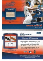 2002 Playoff Piece of the Game Materials #2 Adrian Beltre