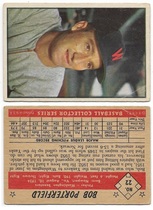 1953 Bowman Color #22 Bob Porterfield