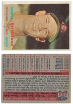 1957 Topps Base Set #263 George Strickland