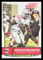 2016 Score Base Set #393 Adolphus Washington