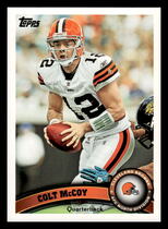 2011 Topps Base Set #16 Colt Mccoy