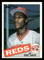 1985 Topps Base Set #627 Eric Davis