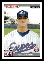 2004 Topps Total #820 Benji Dequin