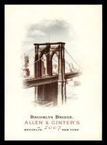 2007 Topps Allen & Ginter #39 Brooklyn Bridge