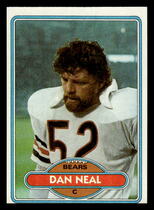 1980 Topps Base Set #287 Dan Neal