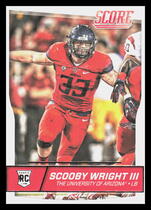 2016 Score Base Set #411 Scooby Wright