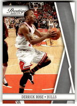 2010 Panini Prestige #13 Derrick Rose