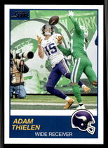 2019 Score Base Set #236 Adam Thielen