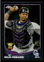 2013 Topps Chrome #176 Wilin Rosario