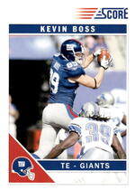 2011 Score Base Set #193 Kevin Boss