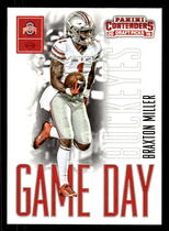 2016 Panini Contenders Draft Picks Game Day Tickets #38 Braxton Miller