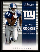 2012 Panini Prestige #275a Rueben Randle