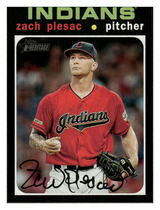 2020 Topps Heritage #254 Zach Plesac