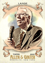 2021 Topps Allen & Ginter #270 Mike Lange