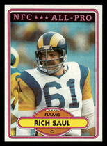 1980 Topps Base Set #25 Rich Saul