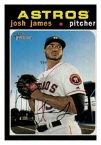 2020 Topps Heritage #128 Josh James